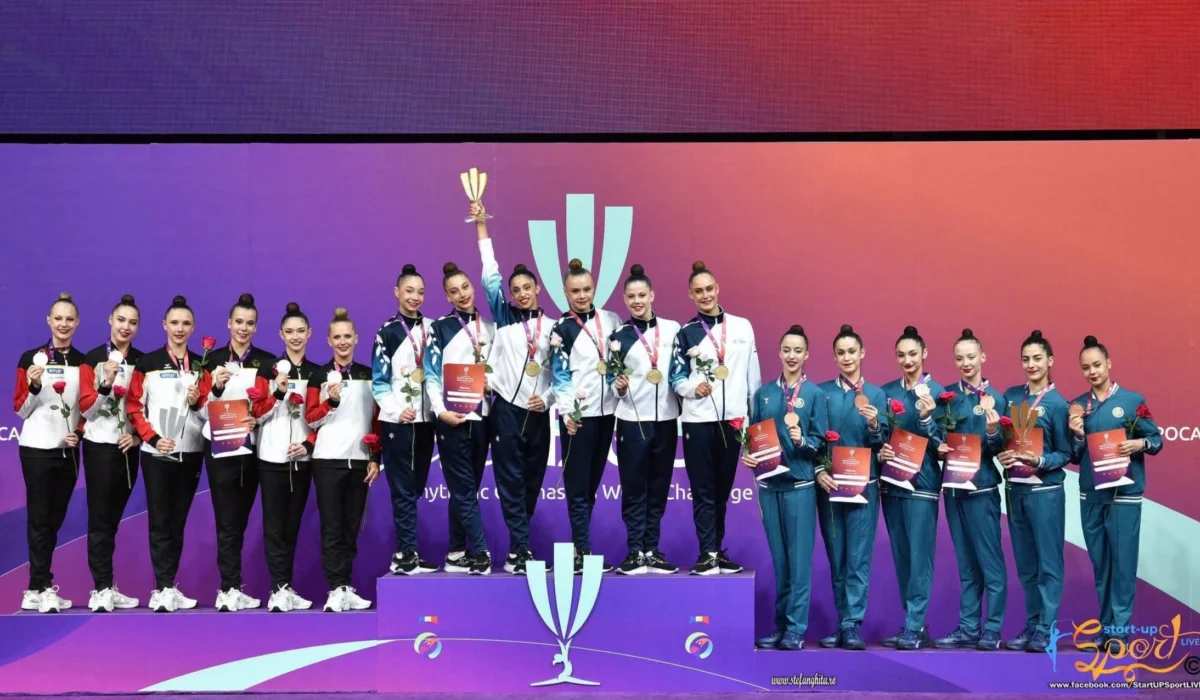 Israeli Gymnasts Win Gold Medal in Romania