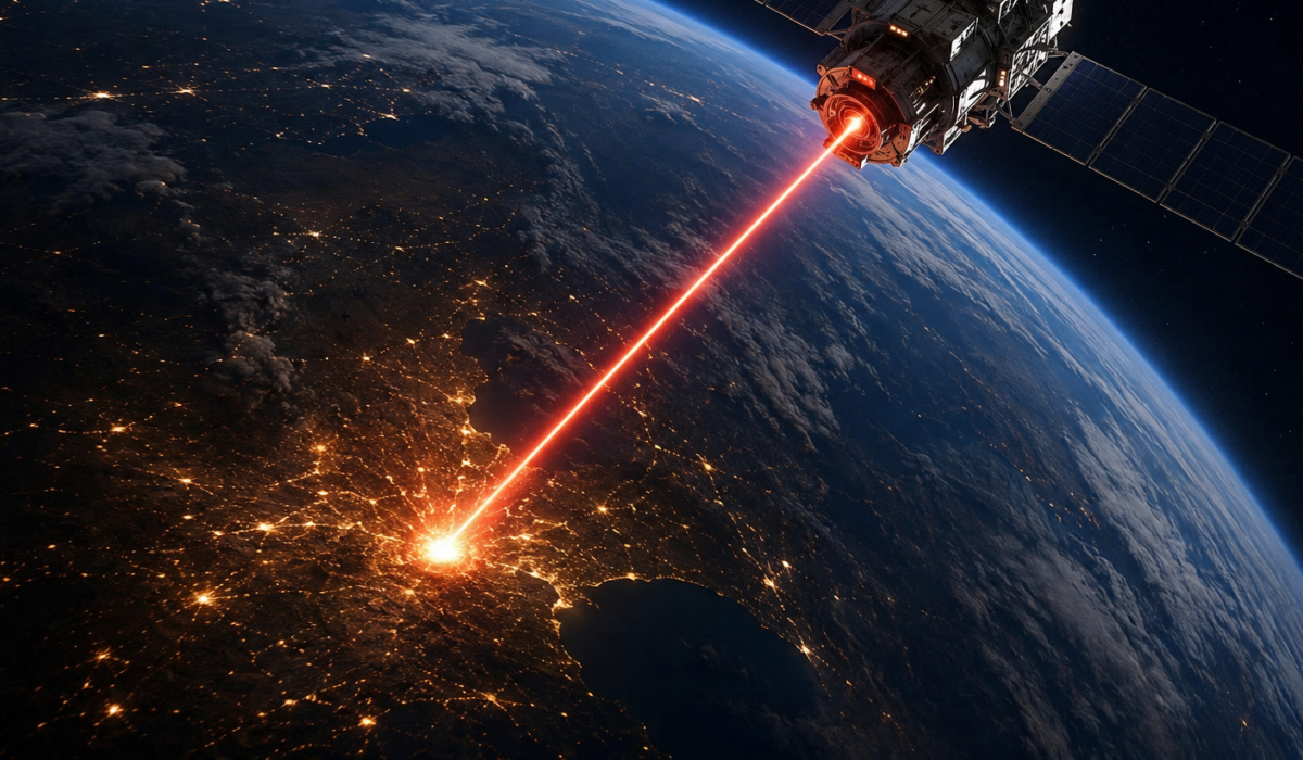 Israel Develops Space-Based Laser Weapon Capable of Striking Earth