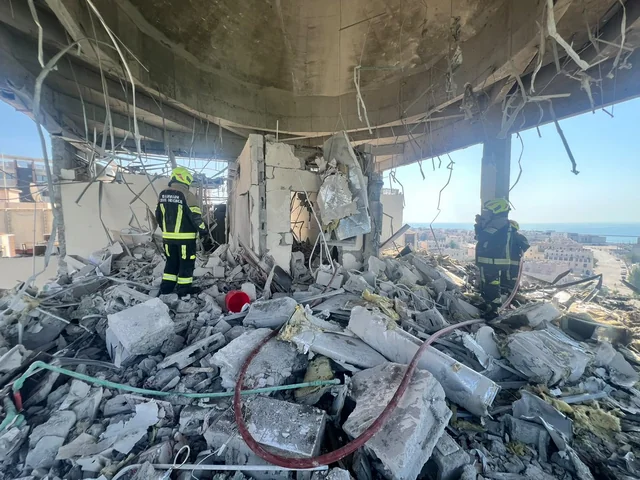 Iran’s strike damages residential building in Bahrain