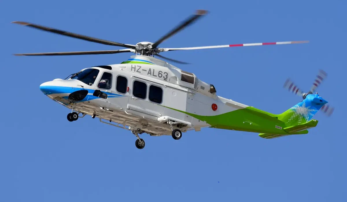 Saudi Aramco Helicopter Crashes in Saudi Arabia