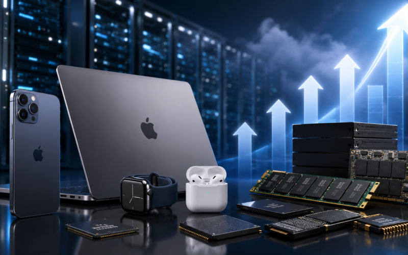 Apple предупреждает о повышении цен на продукцию из-за роста стоимости комплектующих