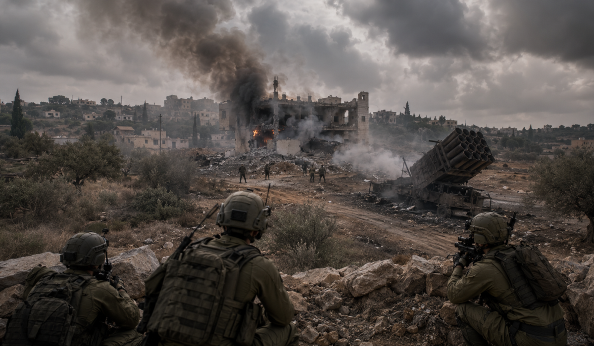 Israeli Army Reports Elimination of Hezbollah Militants in Southern Lebanon