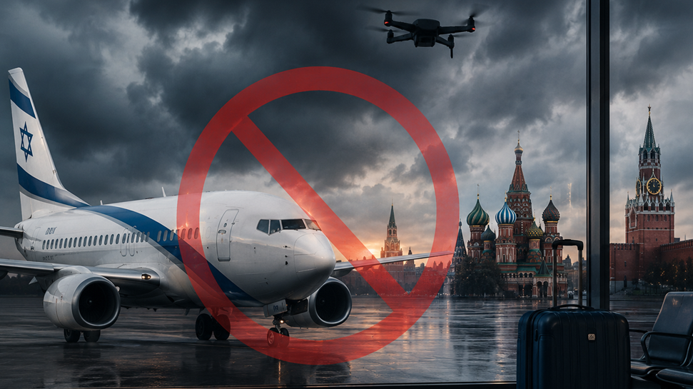 Israeli Airline EL AL Suspends Flights to Moscow Due to Drone Attacks