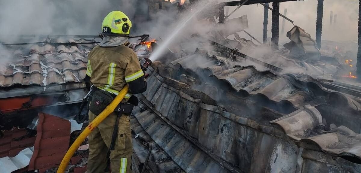 Последствия ночной атаки в Украине