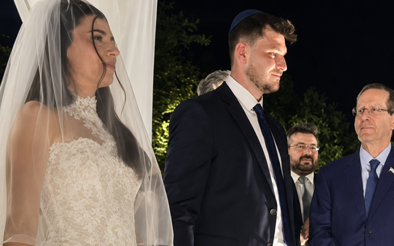 Former Hamas hostages wed: Israeli president attends ceremony