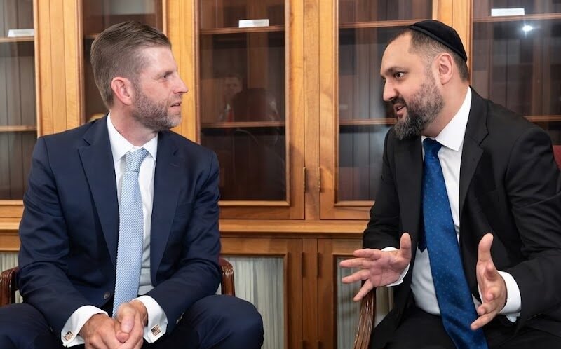 Baku Jewish community leader meets Trump’s son: «We love Azerbaijan»