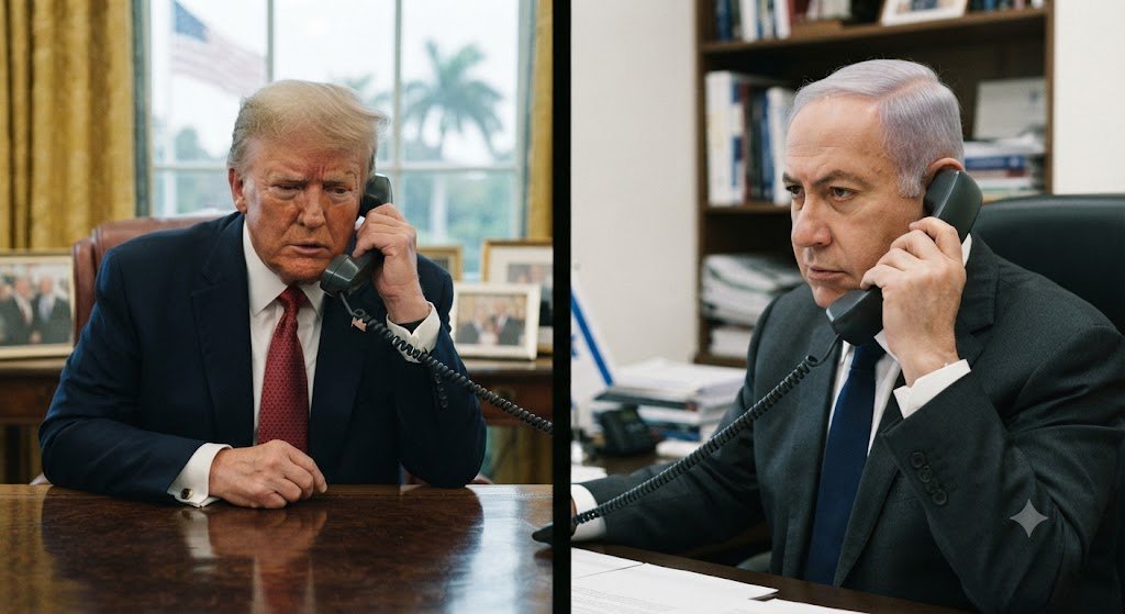 Trump and Netanyahu hold phone call: Topics discussed