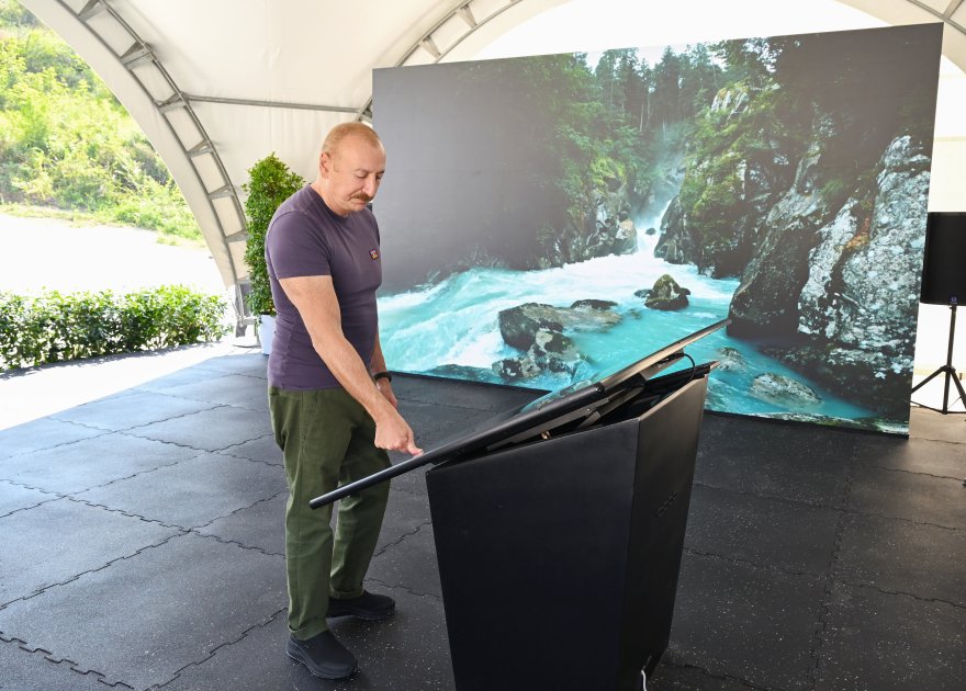 Ilham Aliyev inaugurates major projects in Karabakh and Eastern Zangezur