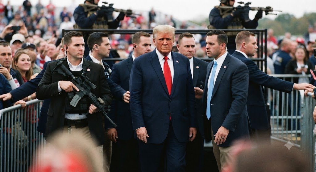 Donald Trump during a public appearance