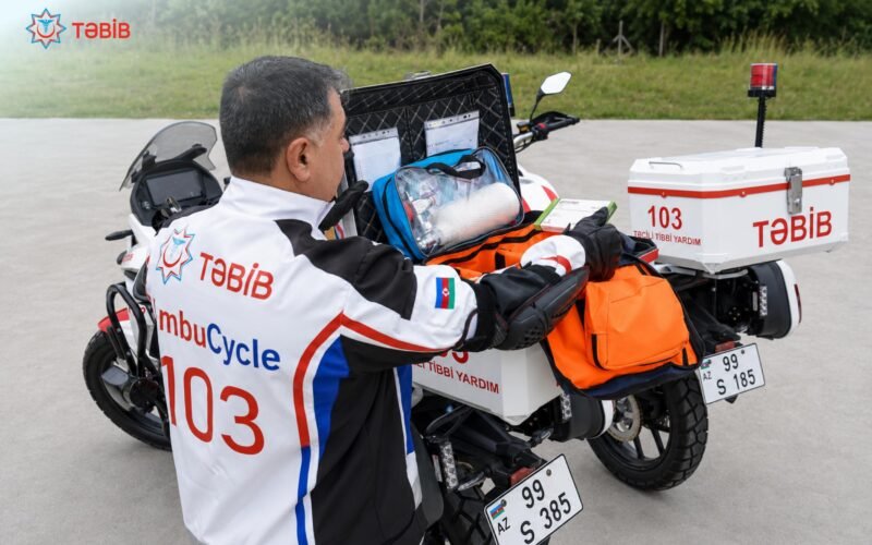 Мотоцикл скорой помощи Ambucycle в Баку