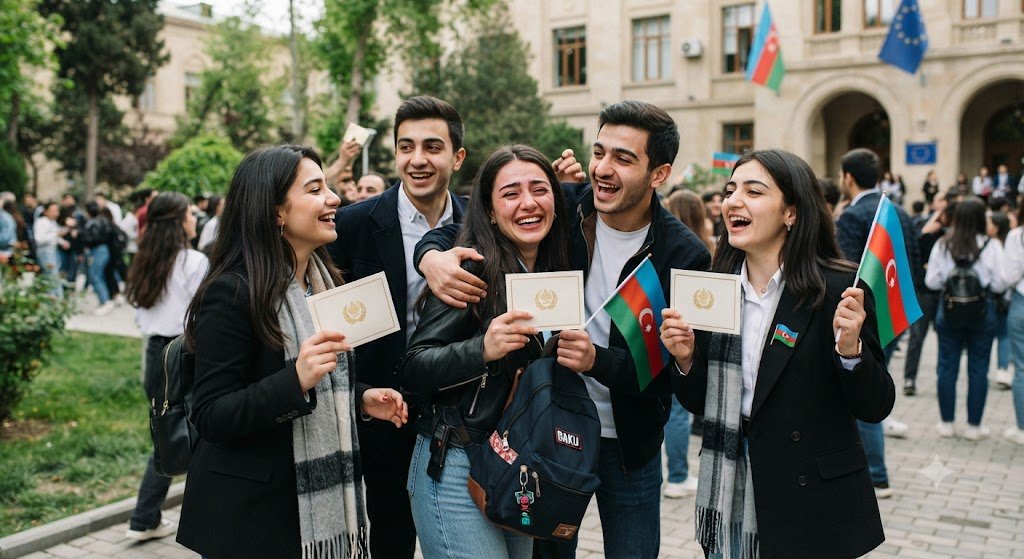 Xaricdə təhsil proqramına qəbul olunan tələbələr