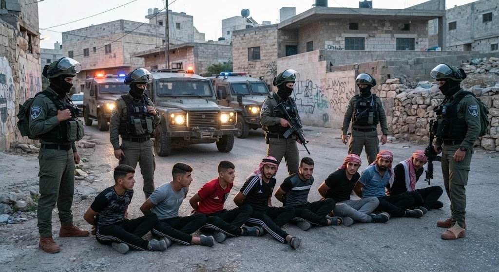 Operation in West Bank: 8 Detained