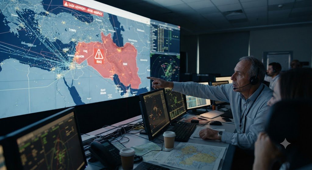 Alert: Airlines warned to avoid Iran, Iraq and Lebanon airspace