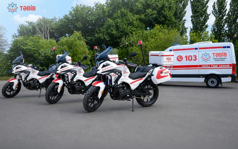 Мотоцикл скорой помощи Ambucycle в Баку