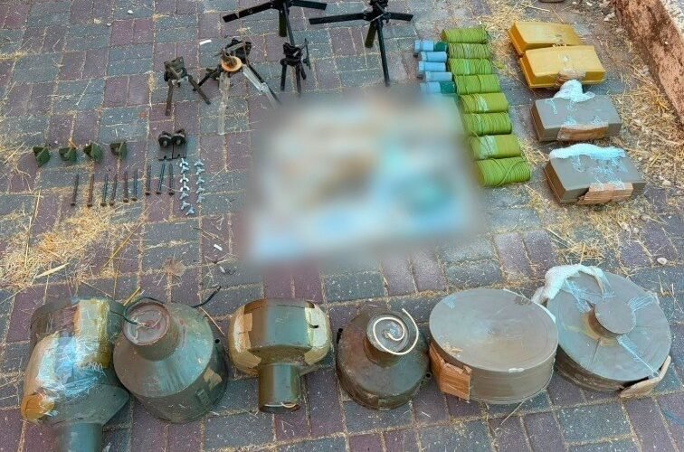 SAXAL Livanda "Hizbullah"a məxsus silah-sursat aşkarlayıb