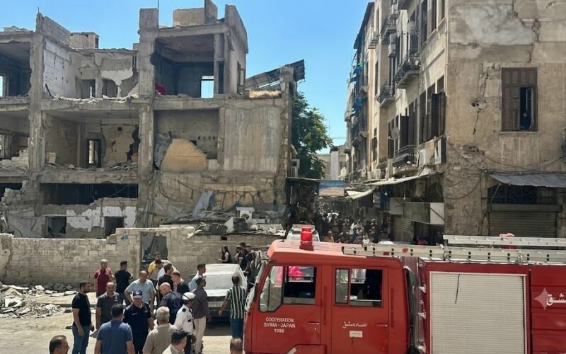 Мощный взрыв в центре Дамаска: 4 погибших, 11 раненых