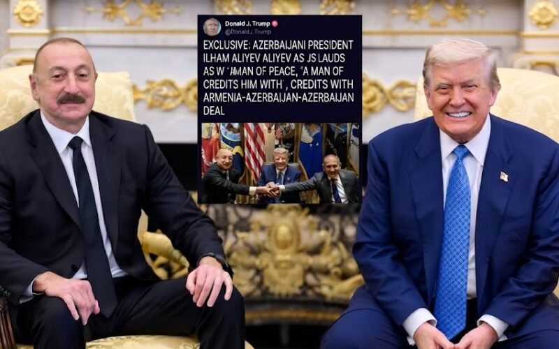 Trump shares article about Ilham Aliyev: «He is a peace man»
