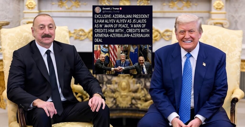 Trump shares article about Ilham Aliyev: "He is a peace man"