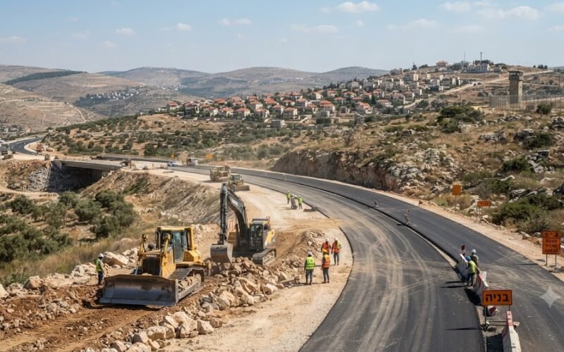 İsrail hökuməti Samariyada yol tikintisi proqramını təsdiqləyib