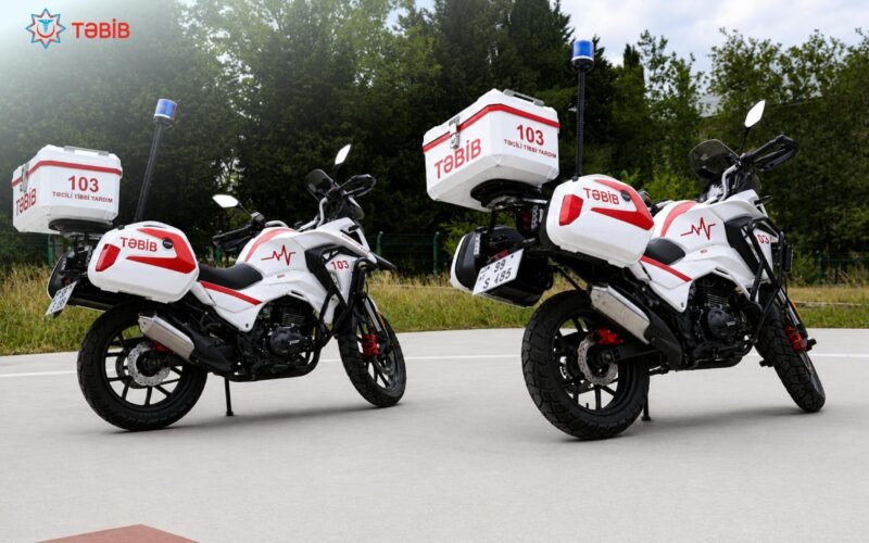 Мотоцикл скорой помощи Ambucycle в Баку