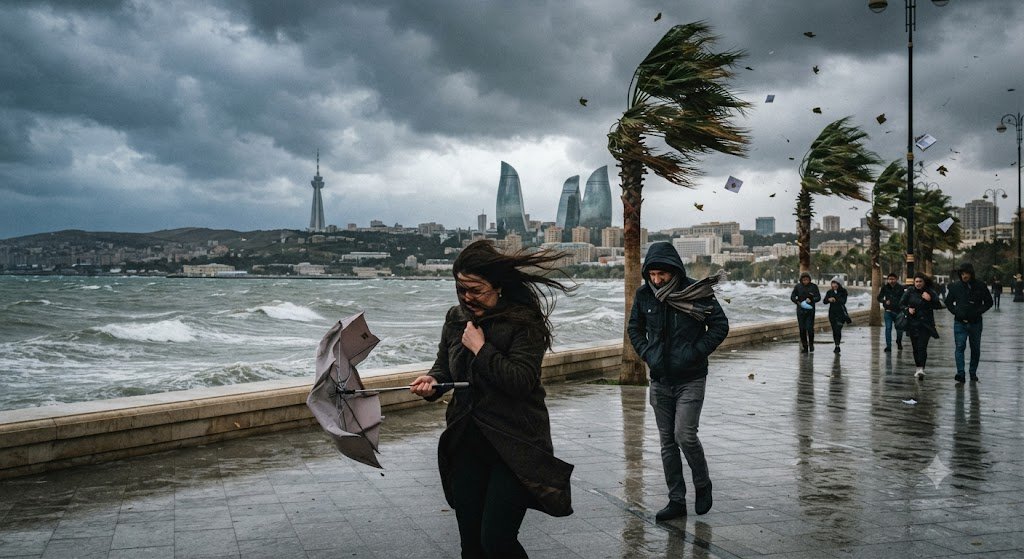 Wind to strengthen: Yellow alert issued in Baku and several districts