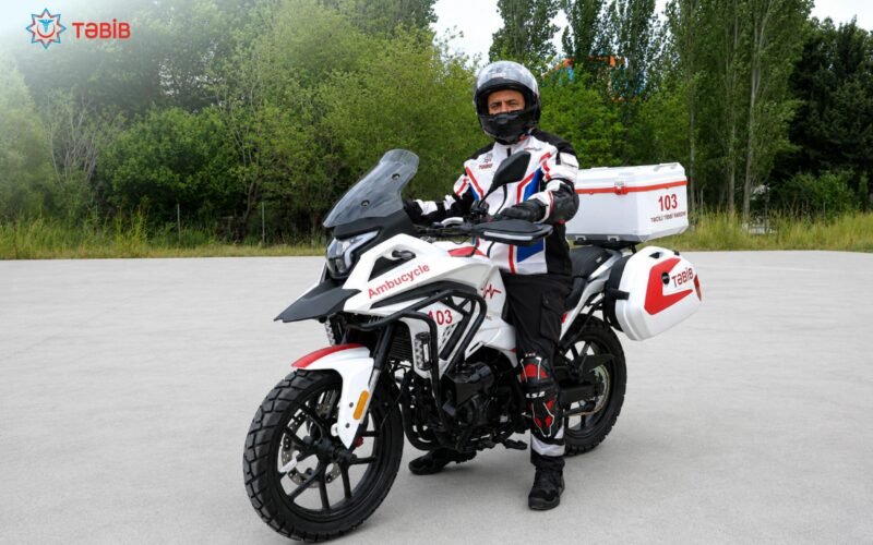 Мотоцикл скорой помощи Ambucycle в Баку