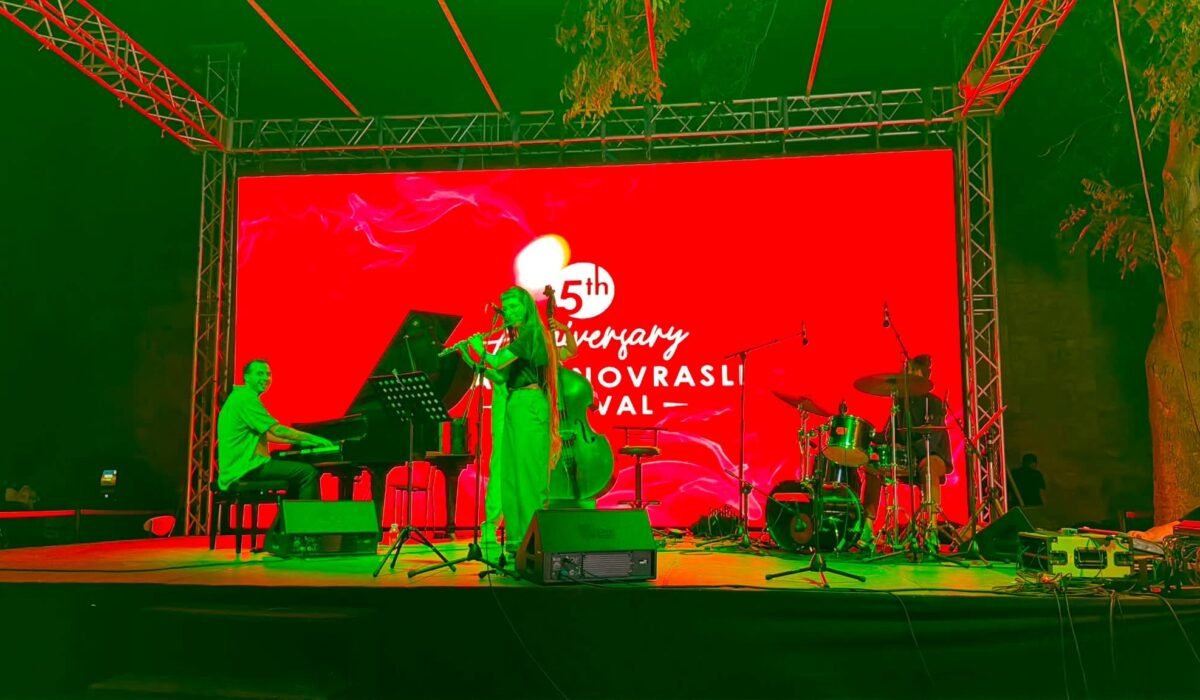 Matan Shani Trio performs at Shahin Novruz Festival