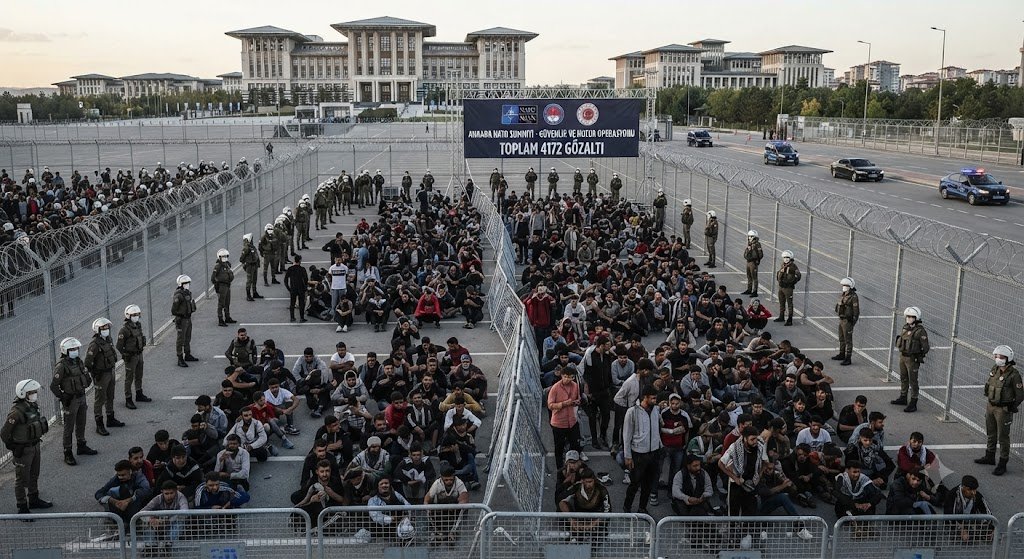 Over 4,000 detained in Ankara ahead of NATO summit
