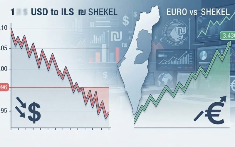 İsrail iqtisadiyyatında dolların enişi: 3 şekelə qədər ucuzlaşıb
