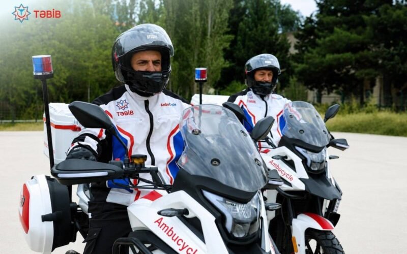 Мотоцикл скорой помощи Ambucycle в Баку