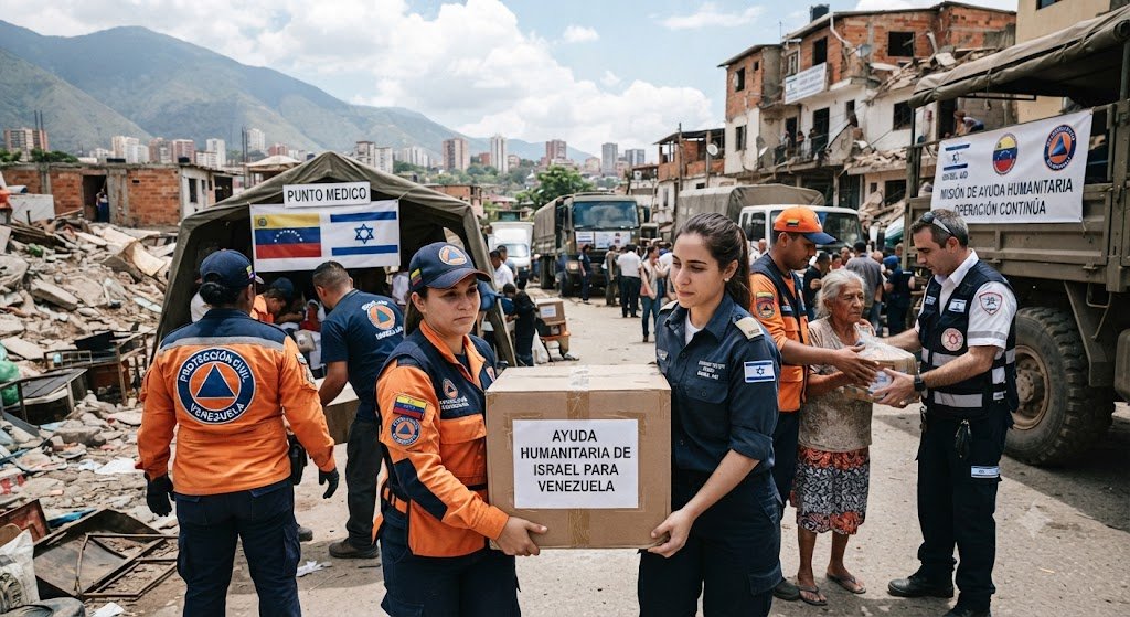 İsrailin Venesueladakı humanitar missiyası uzadıldı