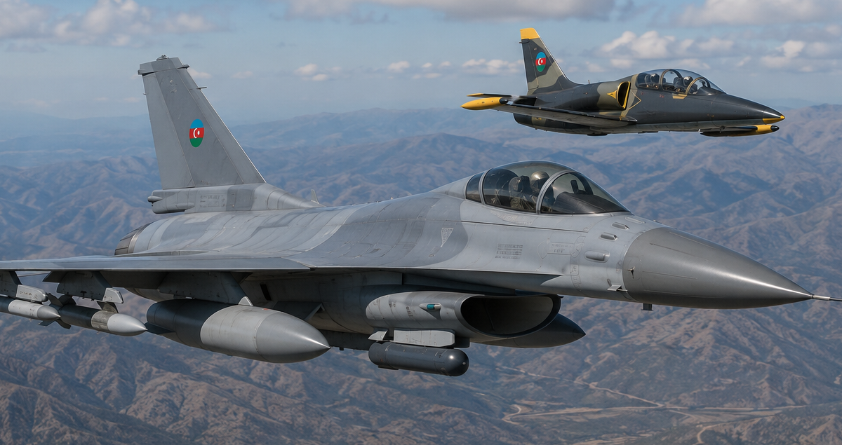 Azerbaijan Air Force Conducts Training Flights