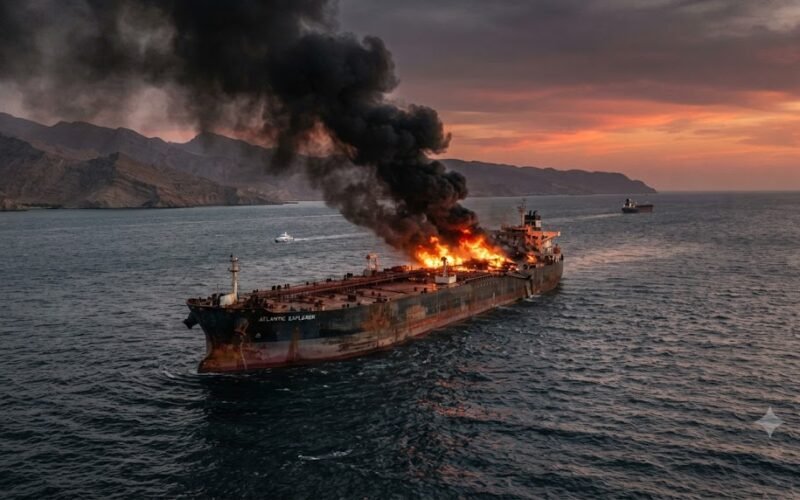 Another tanker hit in the Strait of Hormuz: Crew evacuated