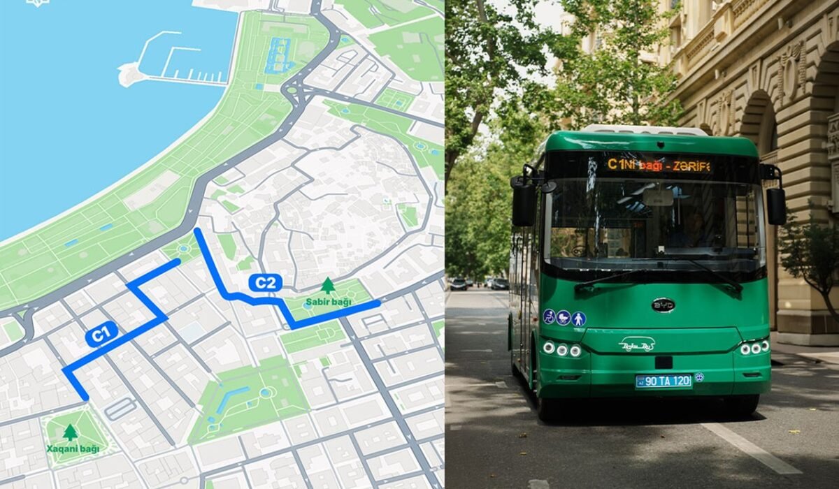 Free minibuses launched in Baku: Everyone can use them