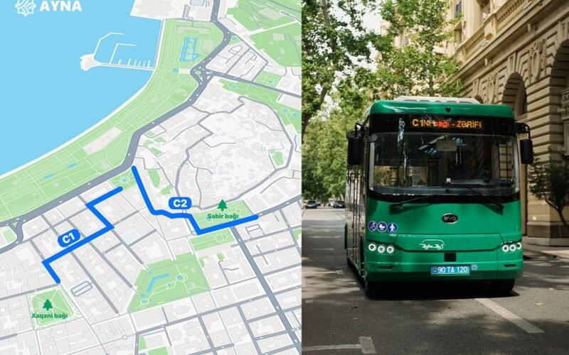 Bakıda PULSUZ mikroavtobuslar fəaliyyətə başladı: Hamı istifadə edə bilər