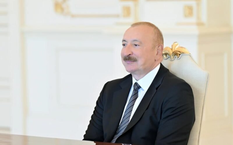Ильхам Алиев и Ненад Лалович на встрече