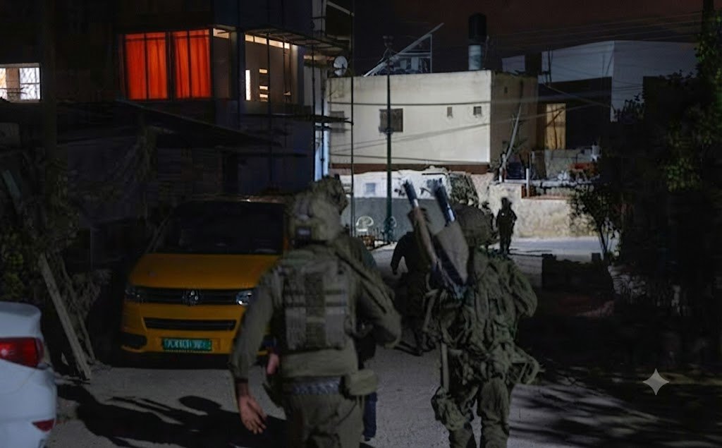 IDF soldiers conducting an operation