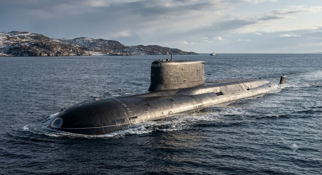Russia Unveils New Nuclear Submarine: New Maritime Power