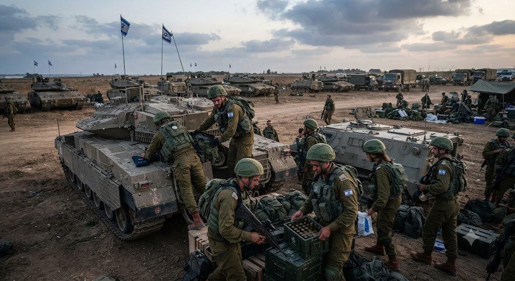 IDF soldiers on patrol