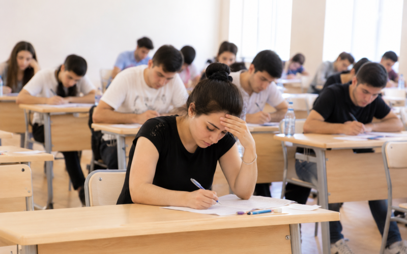 Azərbaycanda I və IV qruplar üzrə qəbul imtahanı keçirilib