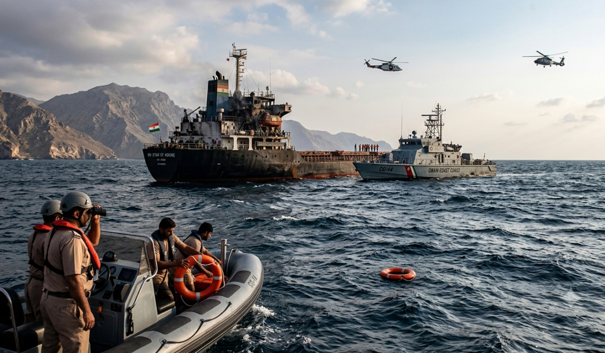 Attack on ship off Oman coast: Indian sailor missing