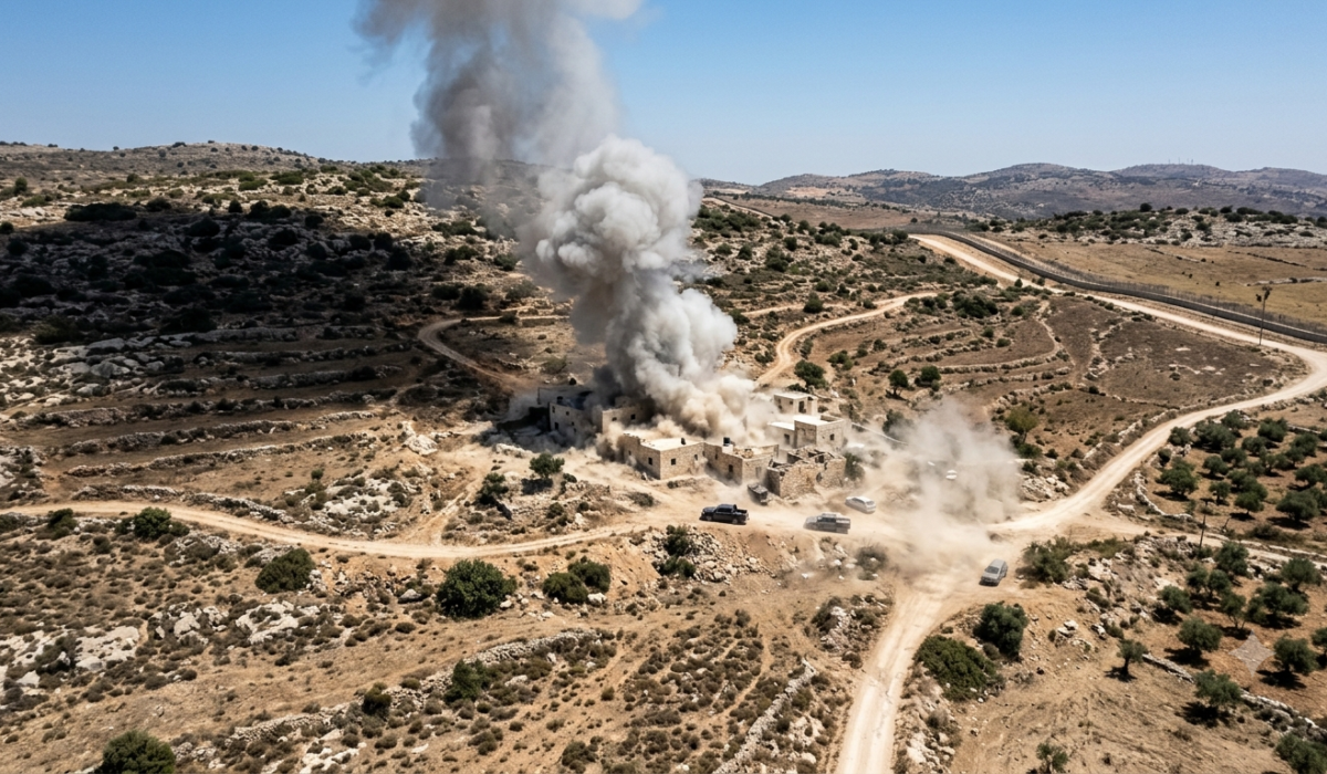 Israel strikes Hezbollah’s hidden weapons cache in southern Lebanon