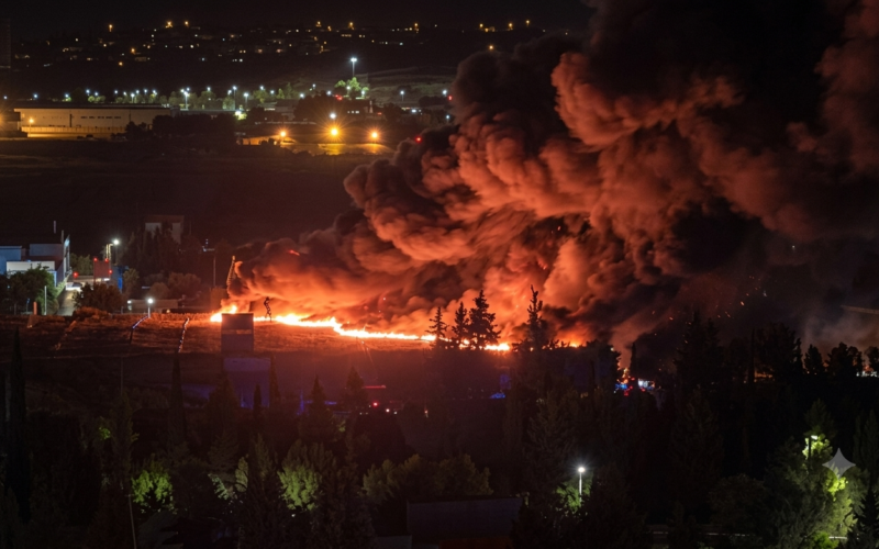 Fire breaks out at TUSAS defense plant in Turkey