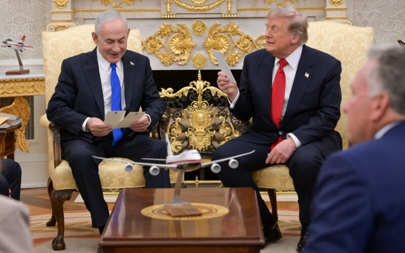 В Белом доме началась встреча Трампа и Нетаньяху