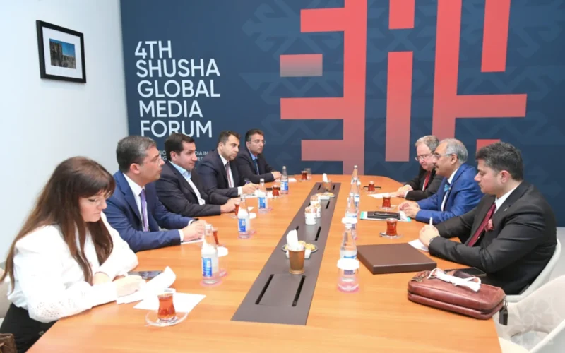 Meeting held with D-8 Economic Cooperation Organization delegation in Shusha