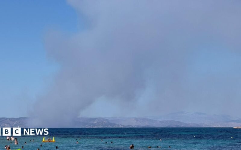 Two people killed in forest fires in Greece