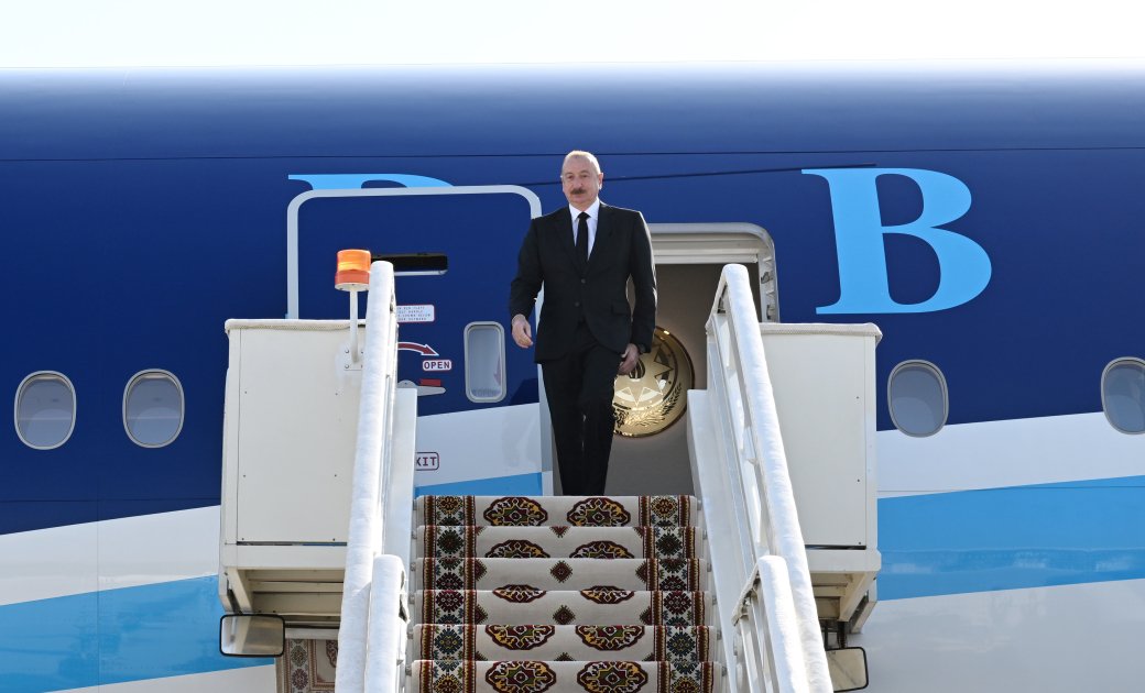 President of Azerbaijan Ilham Aliyev at an international event