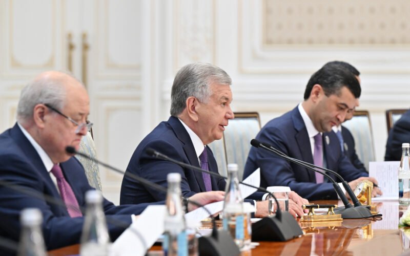 Azərbaycan və Özbəkistan prezidentləri Daşkənddə görüş zamanı
