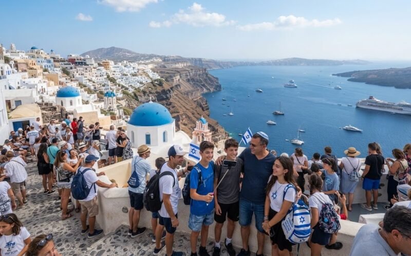 Number of Israeli tourists visiting Greece reaches record high