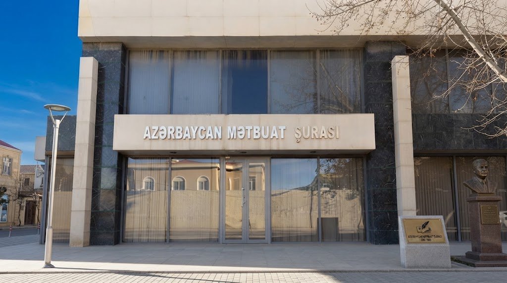 Azerbaijan Press Council logo or press conference setting